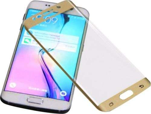 **Samsung Galaxy S6 EDGE 3D Curved Tempered Glass Screen Protection**5 COLOURS AVAIL**