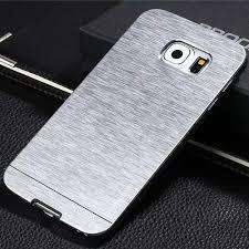 **Samsung Galaxy S6 EDGE Motomo Ino Brushed Metal Case**Ultra Slim**SILVER ONLY**BRAND NEW**