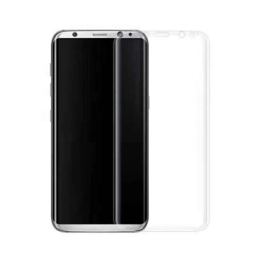 **Samsung Galaxy S8 OR S8 PLUS FULL 3D CURVED Tempered Glass Screen Protection*FREE TPU BACK COVER**