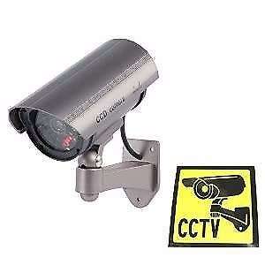 ***FAKE DUMMY CAMERA WATERPROOF IR LED SECURITY CAMERA***BRAND NEW BOXED SET***