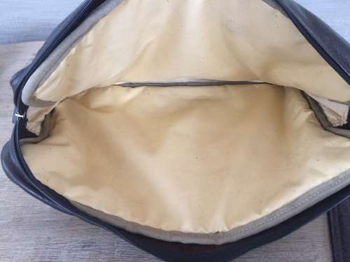 ***Stunning Hand Made Cow Full Grain Soft Leather Laptop Bag***Dark Brown***
