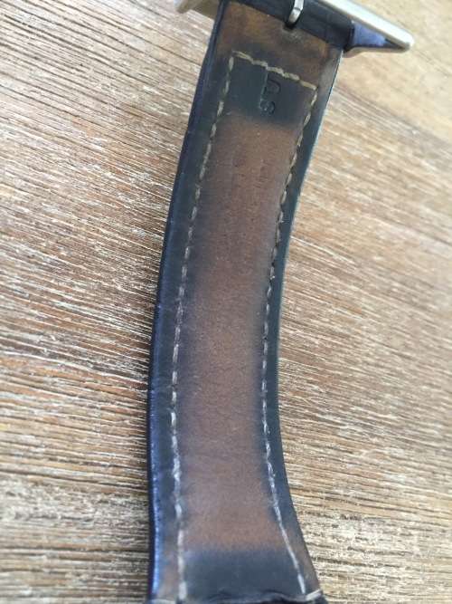 Swatch Irony - Original Swatch Leather Strap - Good Condition - Please Read the description