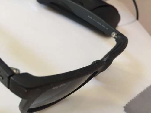 RayBan Justin - ORIGINAL  - Bubbled Lens - Please Read Description - FREE PAXI SHIPPING