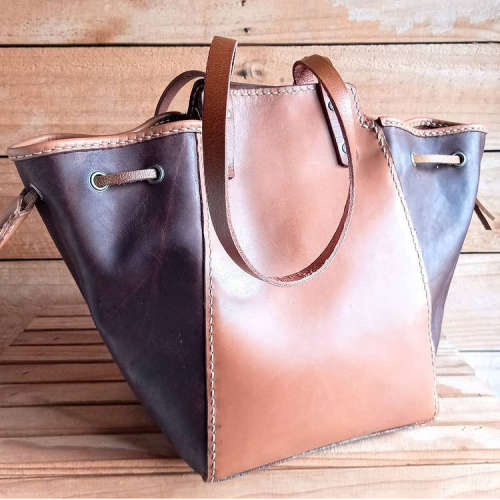 GENUINE LEATHER BAG - HAMMOCK BAG