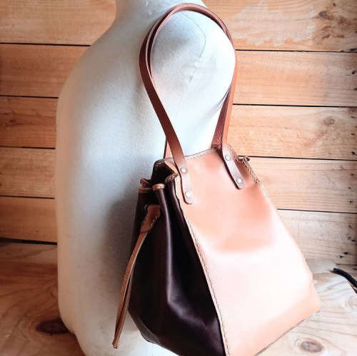 GENUINE LEATHER BAG - HAMMOCK BAG