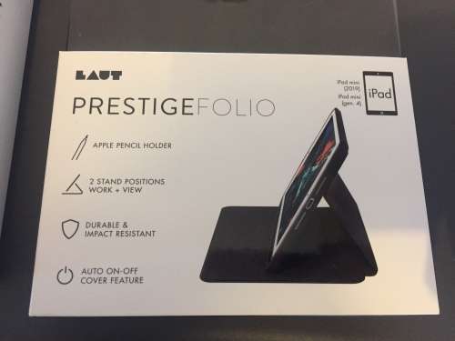 Ipad Mini 5 - 5th Generation - 64GB - WIFI - SPACE GRAY - Immaculate - Laut Folio Cover + Pencil