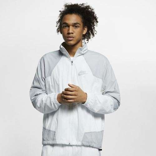 Mens Nike NIKE RE-ISSUE WOVEN WIND JACKET - AR1869 -107 - Medium