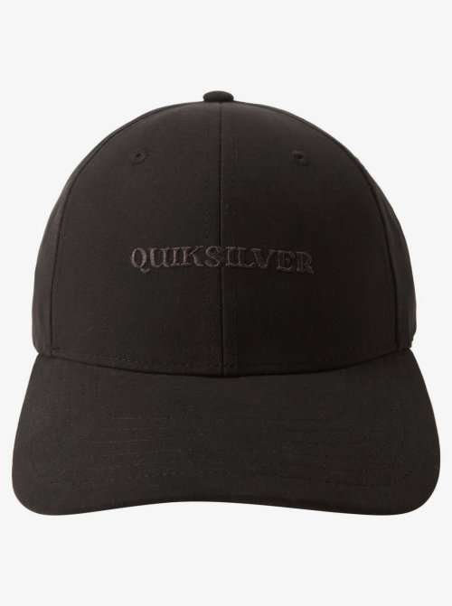 Original Quiksilver Mens Beach Cruiser Cap - Black - Brand New - No Tags