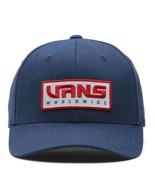 Original Men`s Van`s WORLDWIDE STRUCTURED JOCKEY HAT - NAVY - Brand New - No Tags