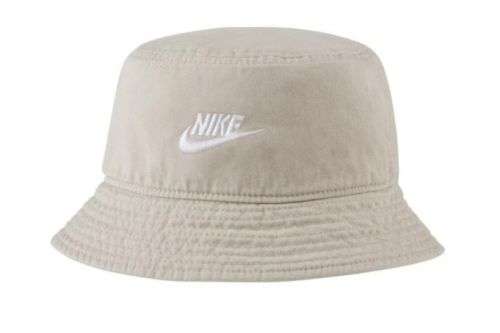 Original Men`s Nike NSW FUTURA BUCKET HAT - Beige - DC3967-072 - M/L - Brand New