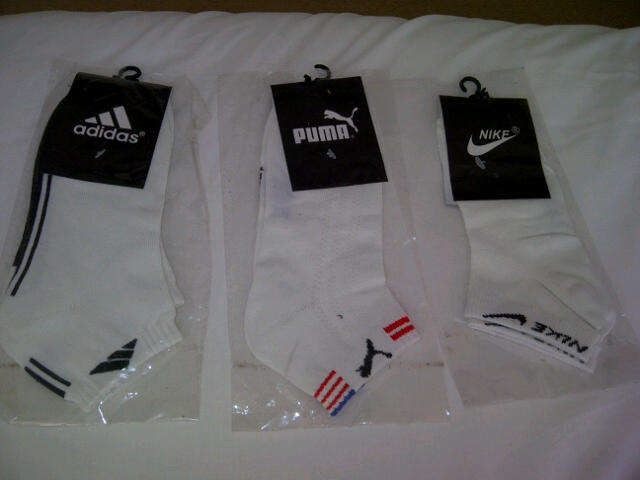 ***3 x 3 packs of Ladies/Mens/Kids Socks, Addidas, Puma and Nike***