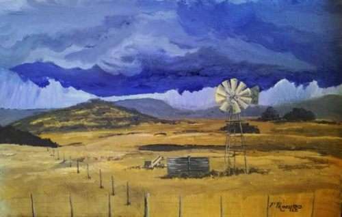 Rain 300x200mm