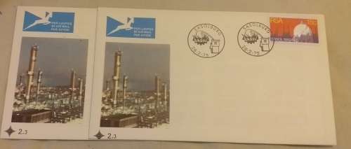RSA  # 2.3 SASOL FDC  DOWNWARD SHIFT OF LOGO and NUMBER NOTE SALE IS FOR VARIETY COVER ONLY!!