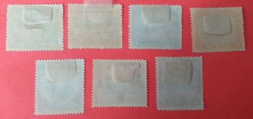 COOK ISLANDS SG 22/23/24/25/29/30/32 MH-CAT VAUE $88