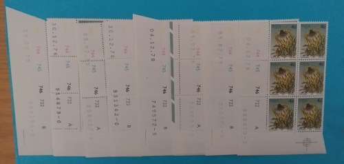 RSA 1977-3RD DEFINITIVE SERIES COMPLETE SETand EXTRAS 130 CONTROL BLOCKS