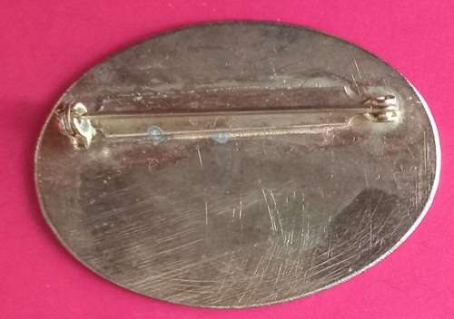 SOUTH AFRICAN RAILWAY VINTAGE BADGE  -GOOD CONDITION