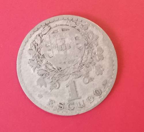 PORTUGAL 1 ESCUDO 1946 COIN