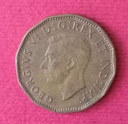 CANADA 1 CENT COIN 1943