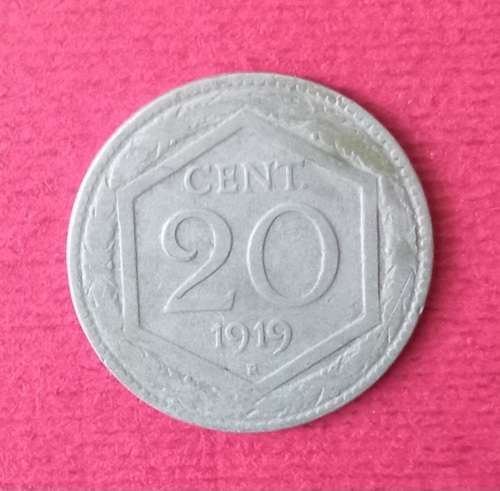 ITALY 1919 20 CENT