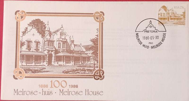RSA 100 YEARS MELROSE HOUSE COVER