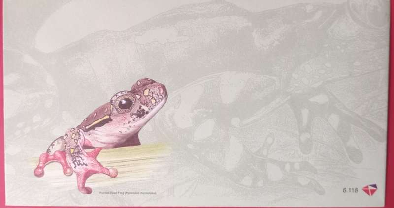 FROGS OF SOUTH AFRICA UNSERVICED 6.118 FDC