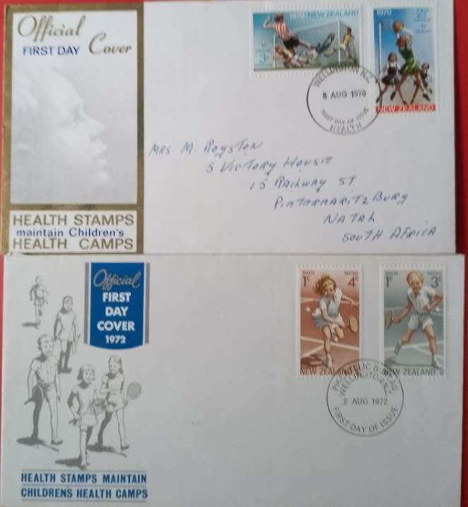 NEW ZEALAND 2X HEALTH COVERS