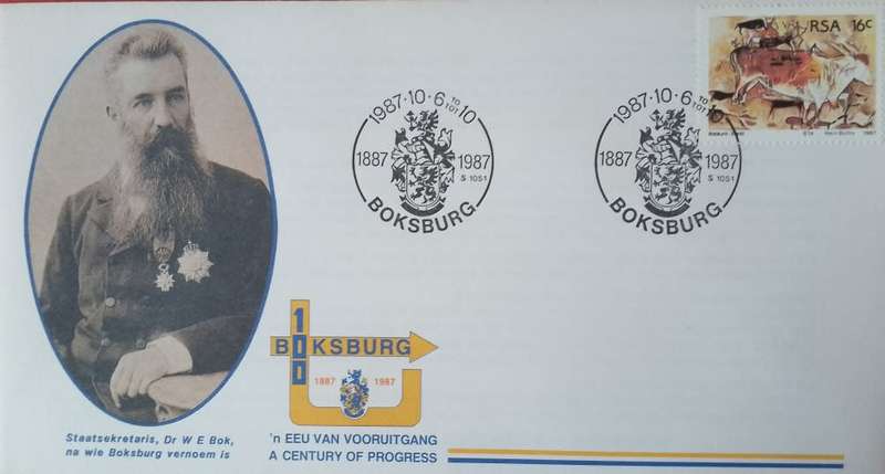 BOKSBURG 100 YEARS 1987 COVER