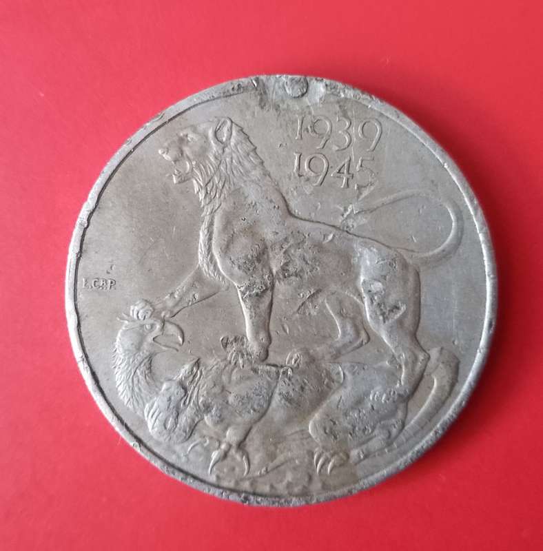 1939 to 1945 King George VI War British Commonwealth Campaign Medal-missing clasp