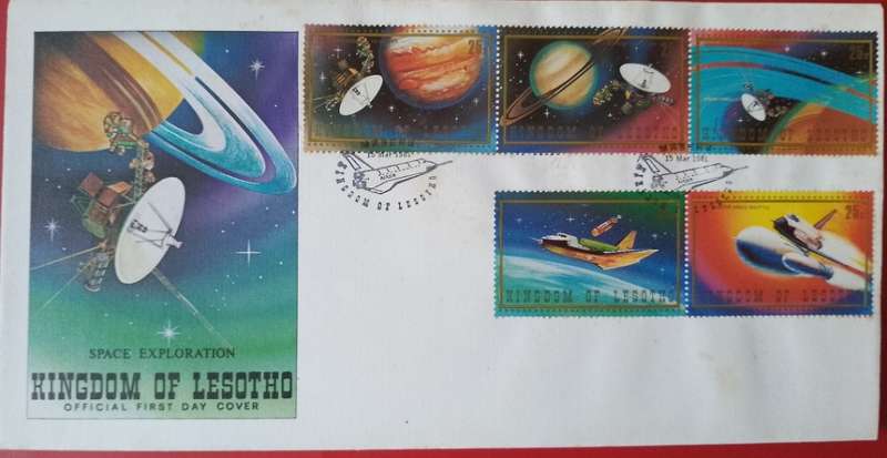 KINGDOM OF LESOTHO SPACE EXPLORATION FDC 1981