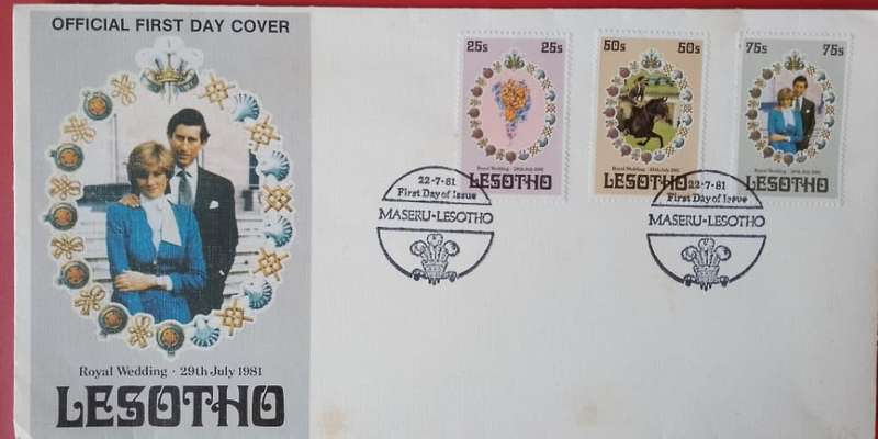 LESOTHO ROYAL WEDDING 1981 FDC
