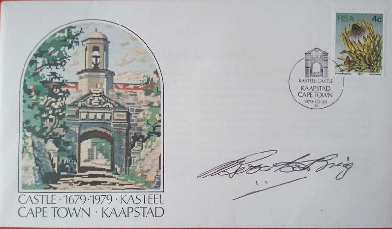RSA CASTLE OF GOOD HOPE CAPETOWN SIGNED 1979