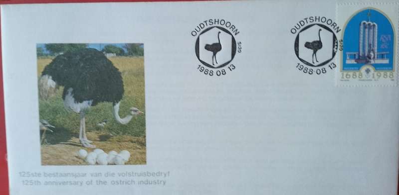 125TH YEAR OF OSTRICH FARMING 1988