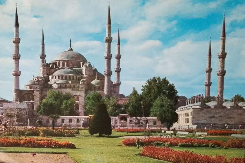 POST CARD TURKEY -JHB 1956