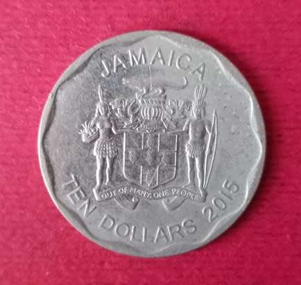 JAMAICA 10 DOLLARS -2015