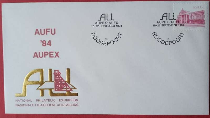AUPEX ROODERPOORT NATIONAL PHILATELIC EXHIBITION 1984