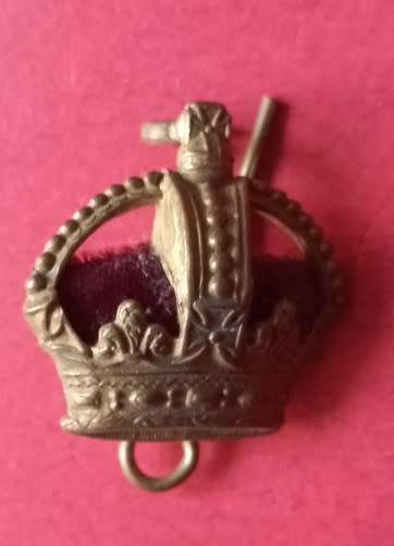 WW1 BRITISH ARMY OFFICERS INSIGNIA CROWN PIP RANK OF MAJOR