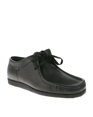 Grasshoppers Softee Leather Shoes Black ; size uk/sa 10 men