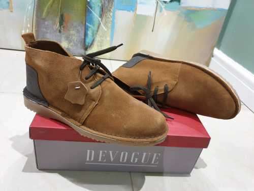 Men Devogue Brown Boot Vellies. SA size 8.