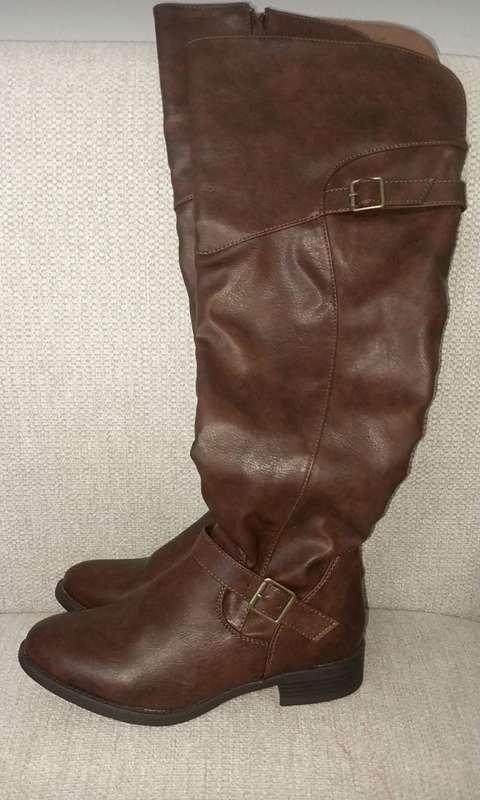 Ladies Leather Fashion Boot