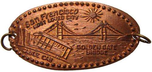 VINTAGE ORNAMENTAL FINDINGS San Francisco scenery jewelry findings for Bracelet