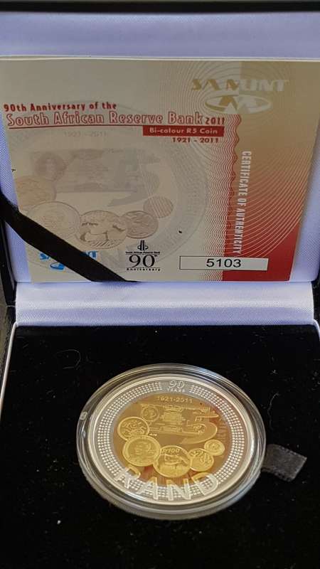 2011 SARB CROWN BI-METAL R5