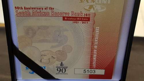 2011 SARB CROWN BI-METAL R5