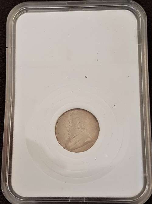 ZAR KRUGER 1896 SIXPENCE 6D