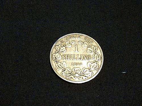 1896 1 SHILLING#STUNNING COIN#HAVE A LOOK#STARTING @ R1# NO RESERVE