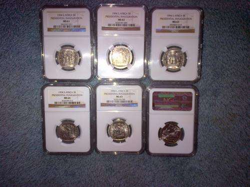 1994 Mandela inauguration MS66 ONLY