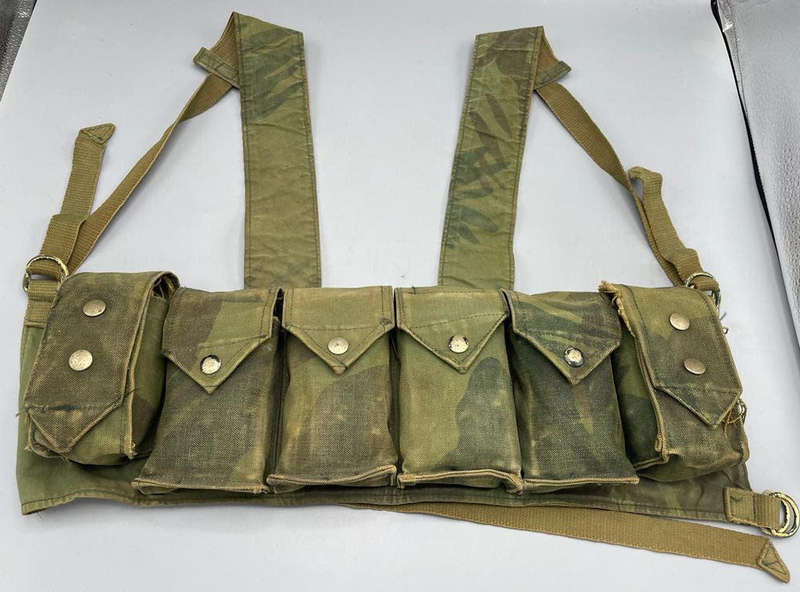 Rhodesian Fereday and Sons Camo Chest Rig. Named!