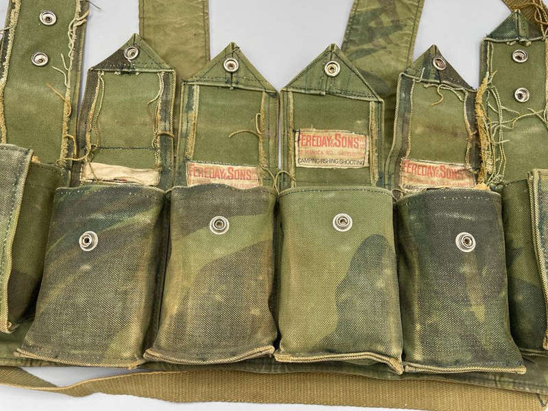 Rhodesian Fereday and Sons Camo Chest Rig. Named!