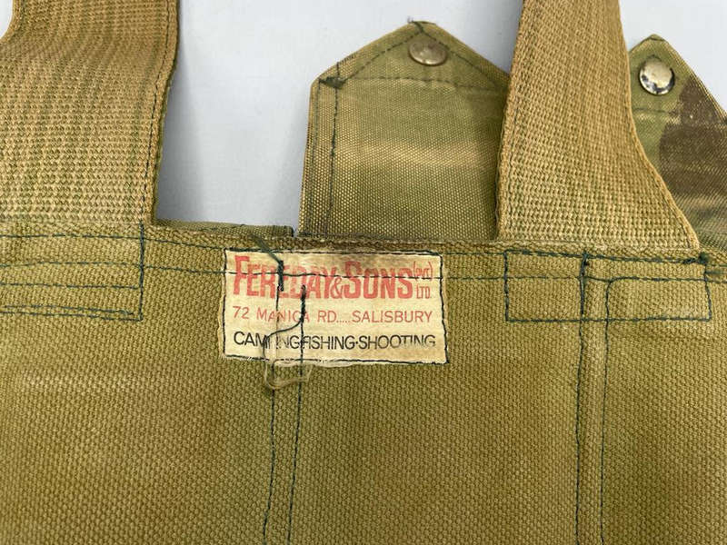Rhodesian Fereday and Sons Camo Chest Rig. Named!