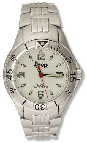 *BRAND NEW & GENIUNE* JEEP GENTS 50M WATER RESISTANT WITH DATE WATCH