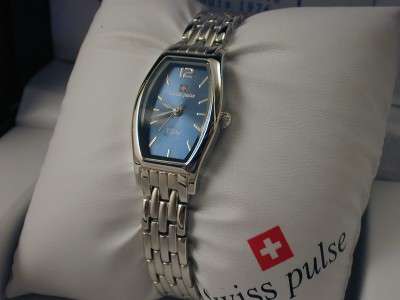 Brand New Ladies Swiss Pulse Ladies Designer Bracelet watch - Dark Blue